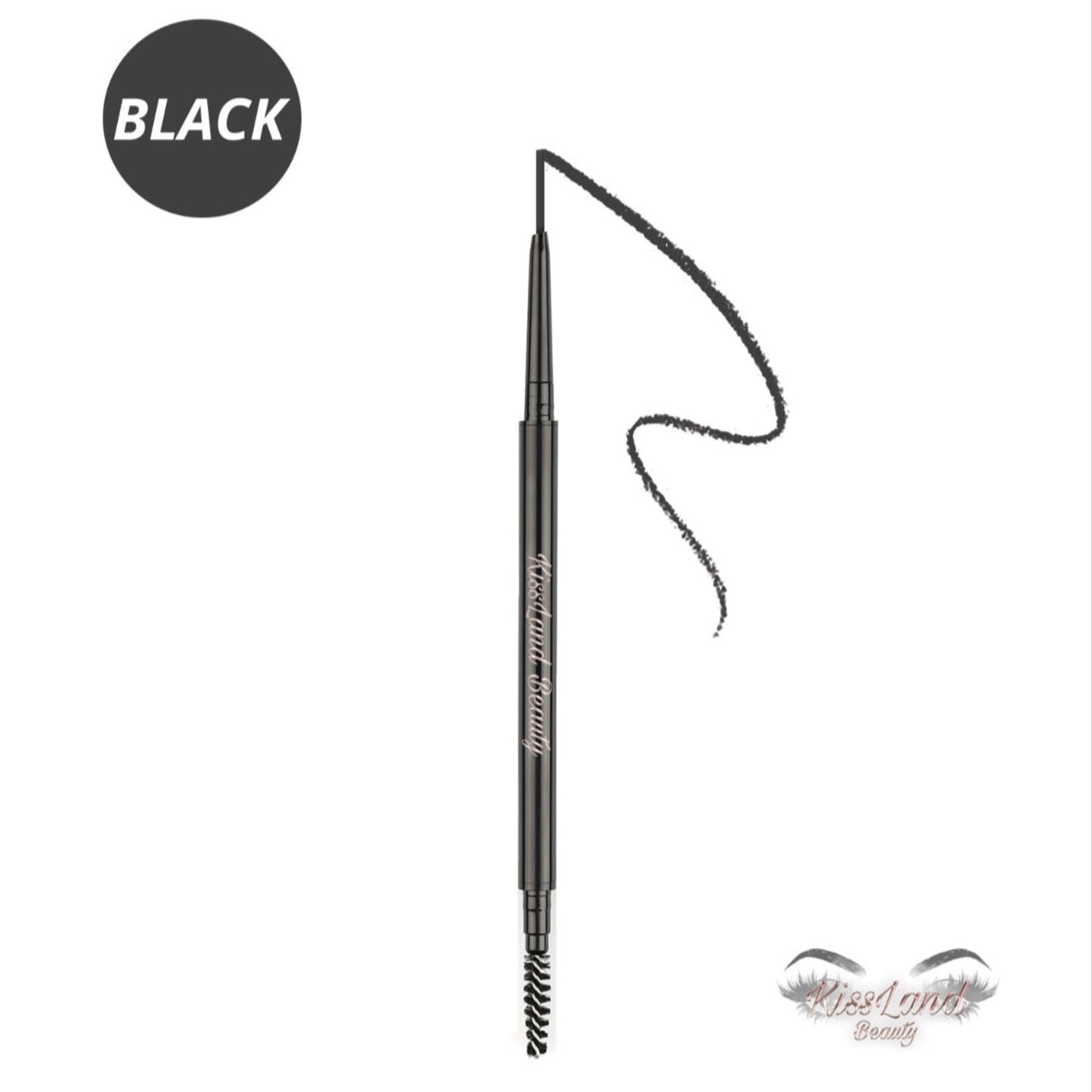 Black – Ultra-Slim Angled Brow Definer (Limited Edition)